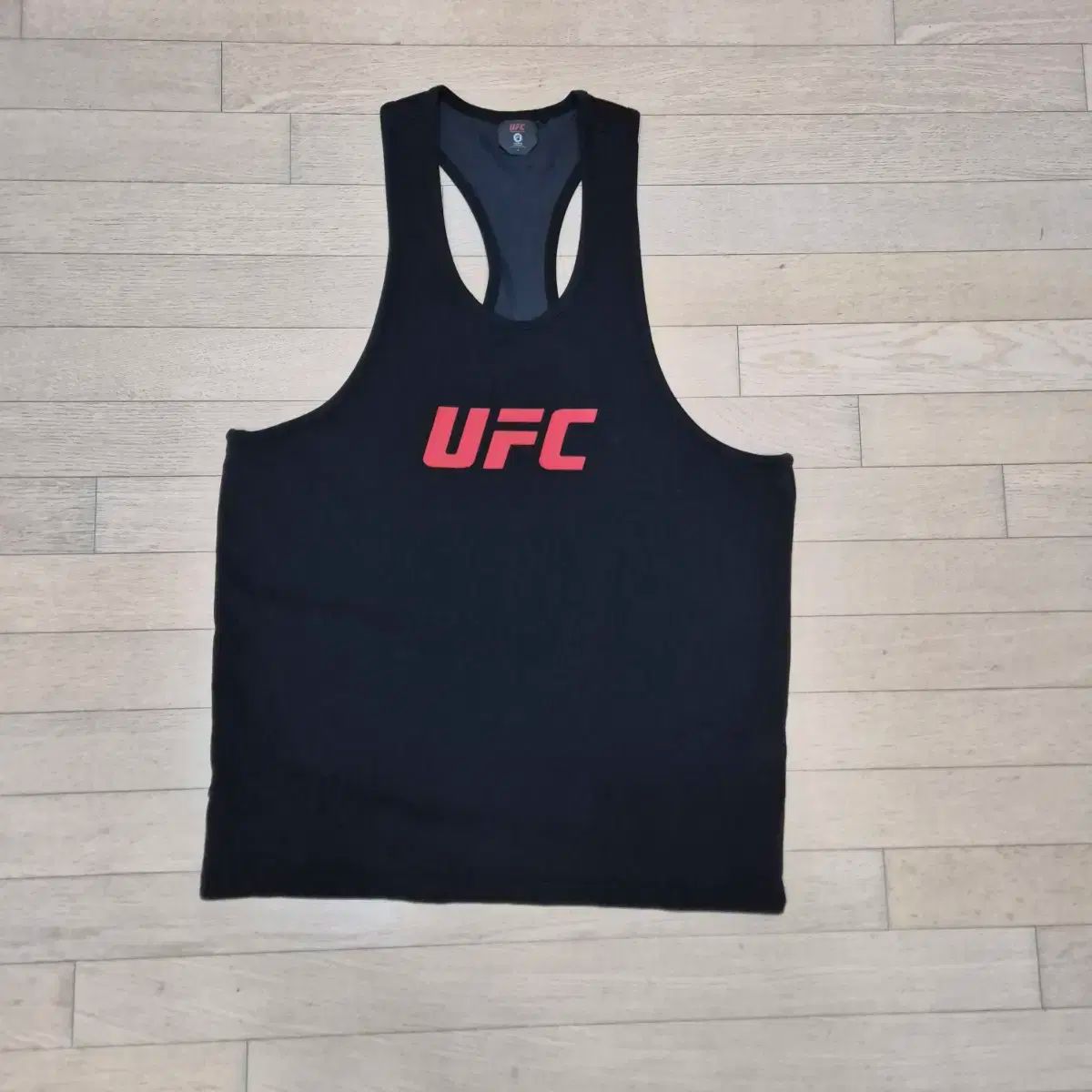 UFC 物理的 トレーニングウェア ノースリーブ ブラック L サイズ