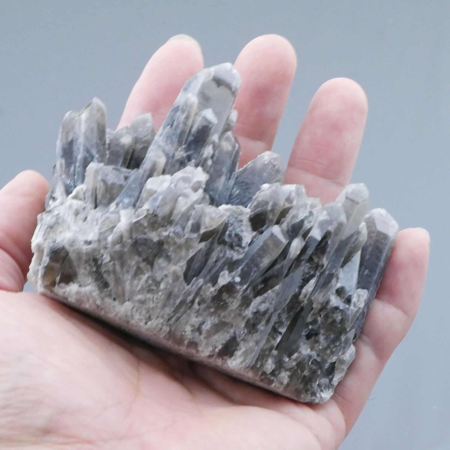スモーキークォーツクラスター/モリオンクラスター約356.5g スモーキークォーツ クラスター | NEROLI CRYSTAL