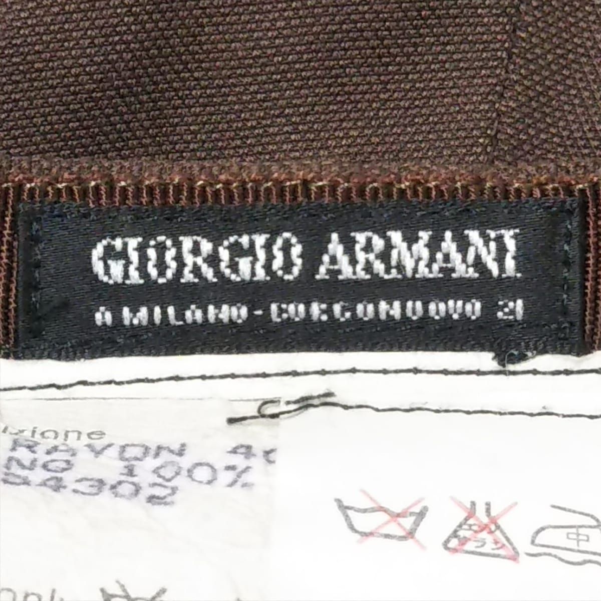 GIORGIOARMANI(ジョルジオアルマーニ) パンツ サイズ42 M レディース ...