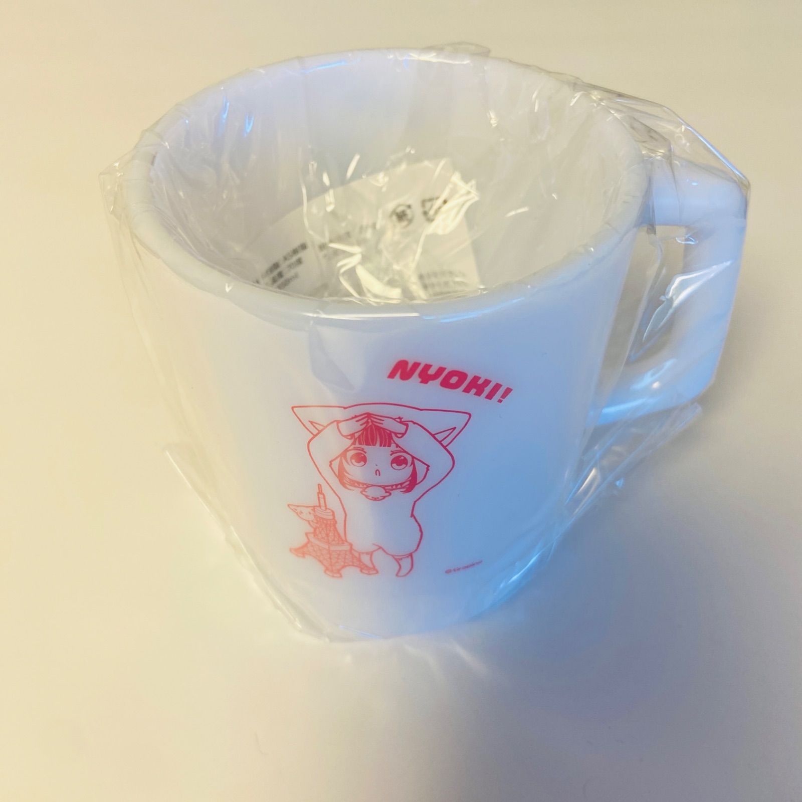 ちろぴの マグカップ ぴんくネコちゃんマグカップ - メルカリ