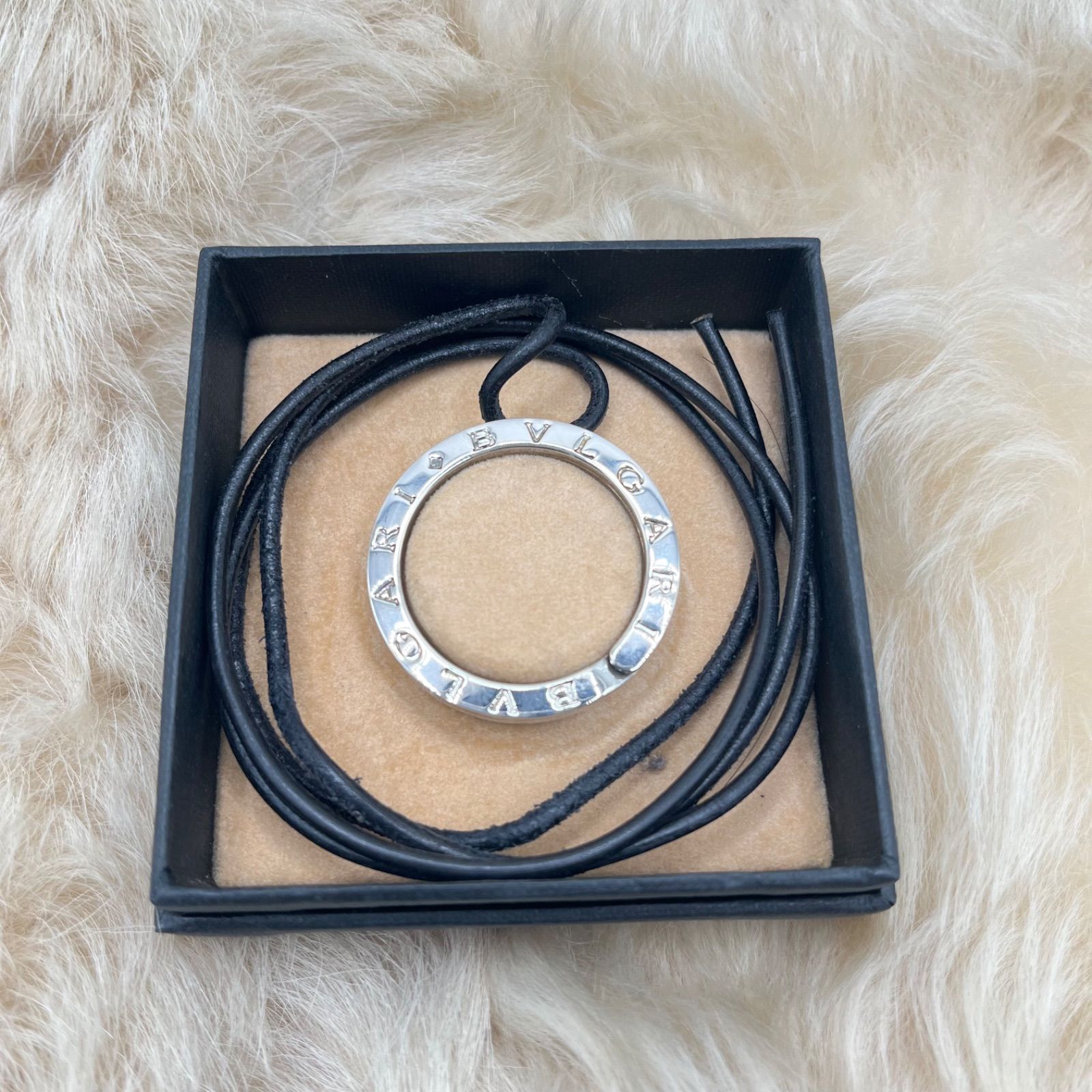 BVLGARI ブルガリ キーリング ネックレス チョーカー シルバー