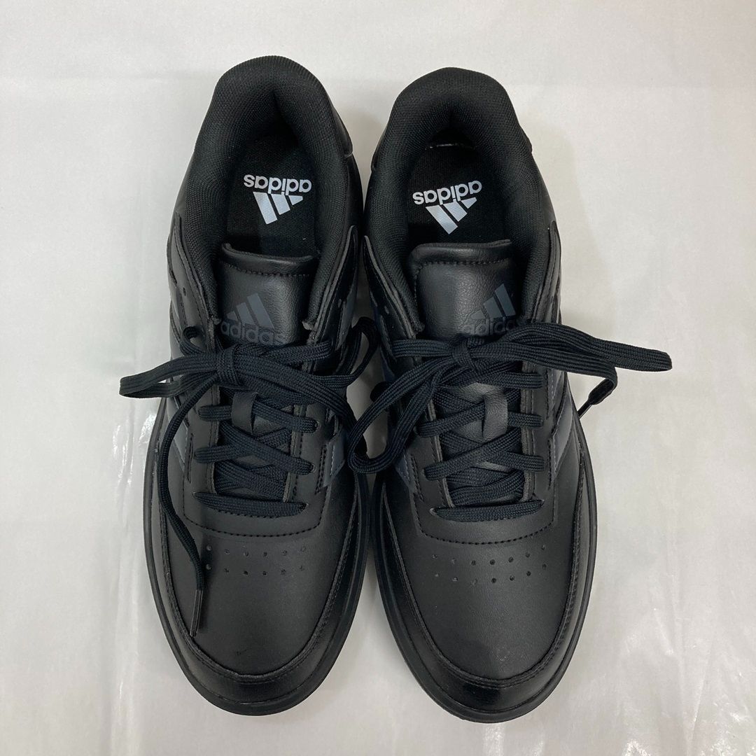 M-644 □kutsu.com公式□adidas COURTBLOCK U IF6449 ブラック