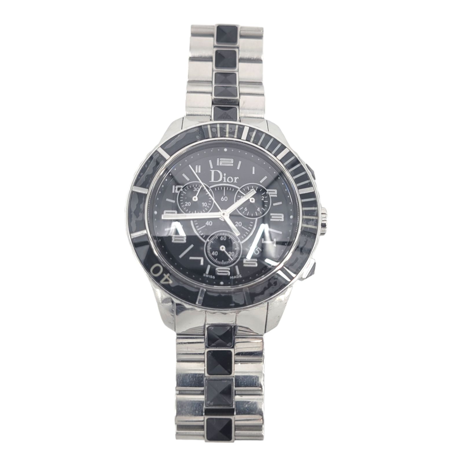 Dior ディオール 腕時計 クリスタル クロノグラフ CD114317 人気 | www ...