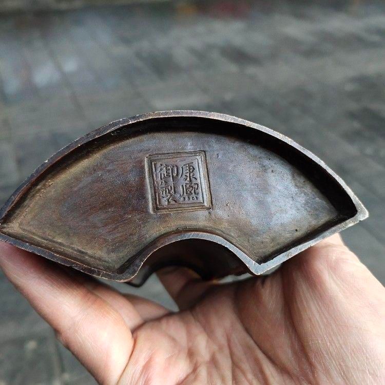 銅細工 筆置き