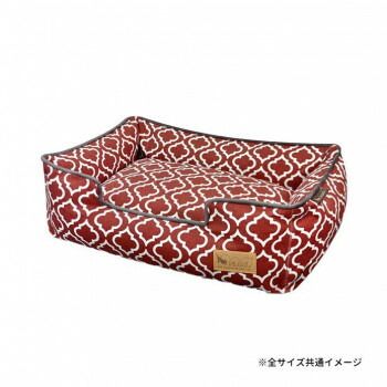 P.L.A.Y. ラウンジベッド S モロッカン ワインレッド ペット用品