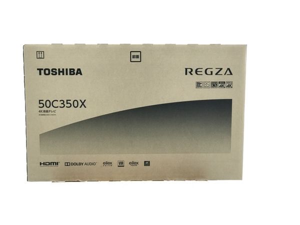 TOSHIBA REGZA 50C350X 4K 液晶 テレビ 2023年製 50V型 映像 機器 家電