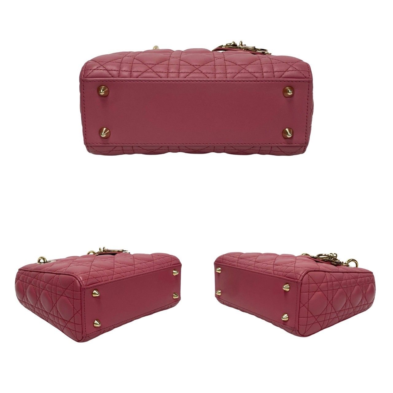 極 美品 箱付き Christian Dior ディオール レディディオール