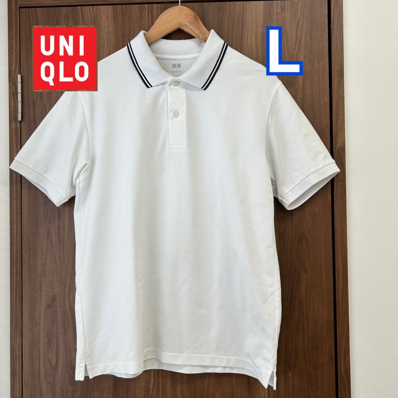 UNIQLO メンズポロシャツ（L） 特別特価 - メルカリ