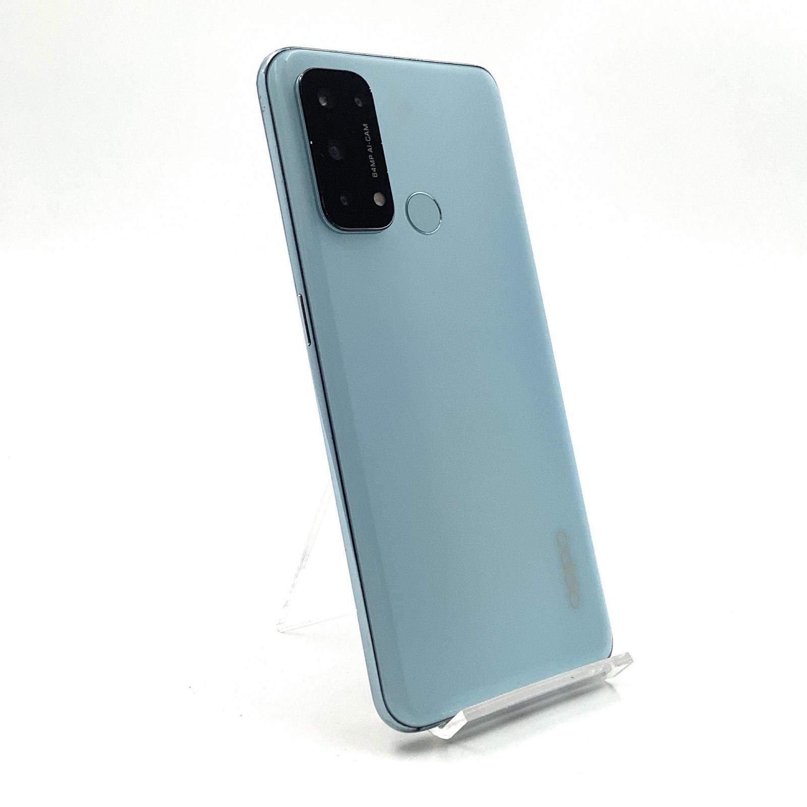 OPPO Reno5 A  128 GB  アイスブルー OPPO SIMフリースマートフォン OPPO Reno5A アイスブルー