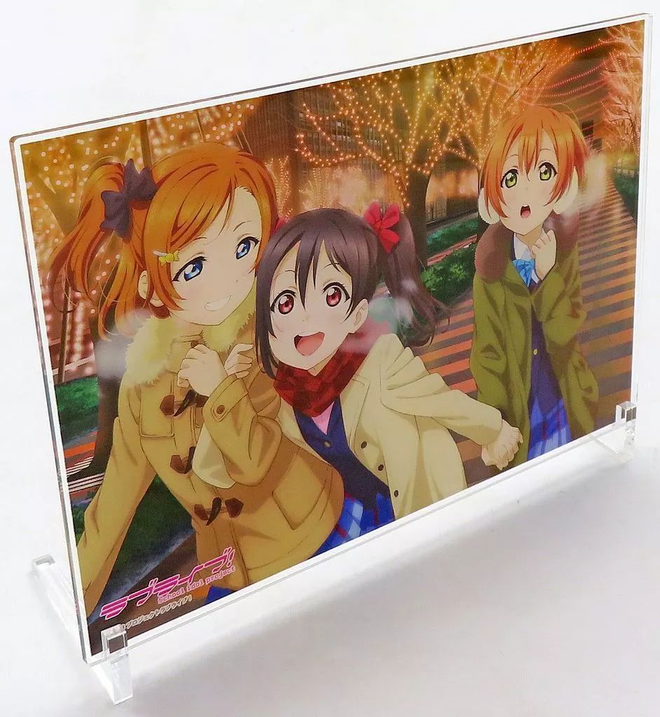中古】アクリルスタンド・アクリルパネル 穂乃果＆凛＆にこ