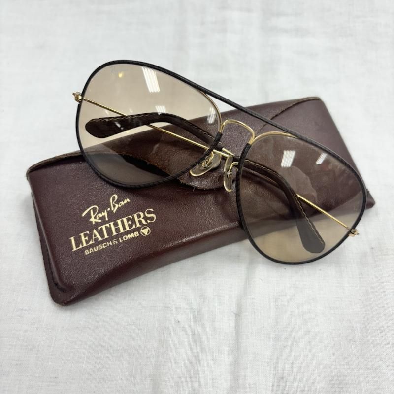 レイバン　ボシュロム製　レザー加工 レイバンボシュロム製レザー加工