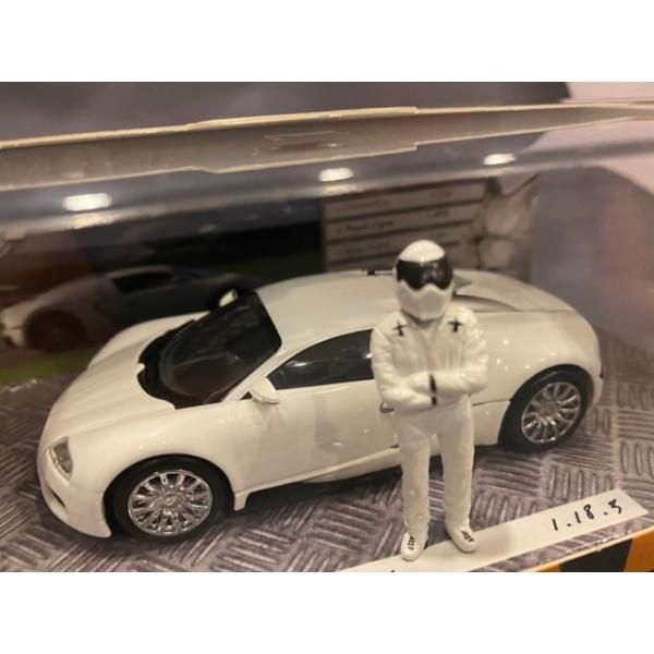 Bugatti Veyron White Top Gear MINICHAMPS 新品未使用 1/43ミニカー