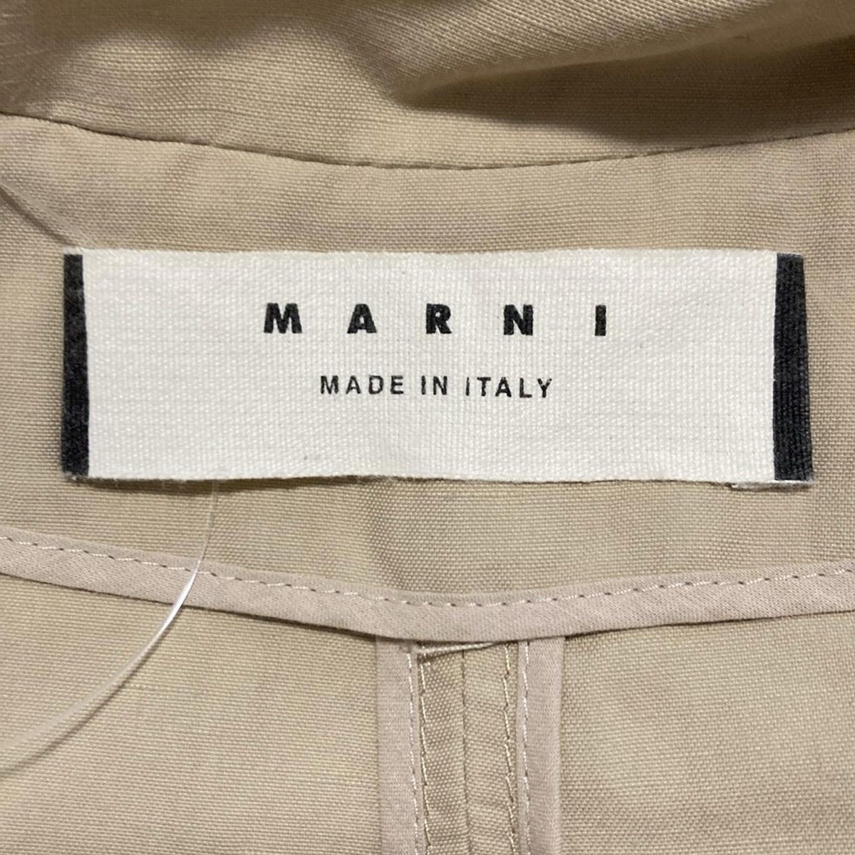 MARNI(マルニ) コート サイズ40 M レディース美品 - ライトブラウン 七  
