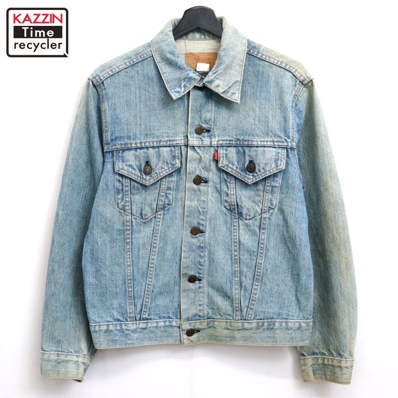 70s USA製 vintage Levi's 70505 デニムジャケット メンズ Mサイズ相当