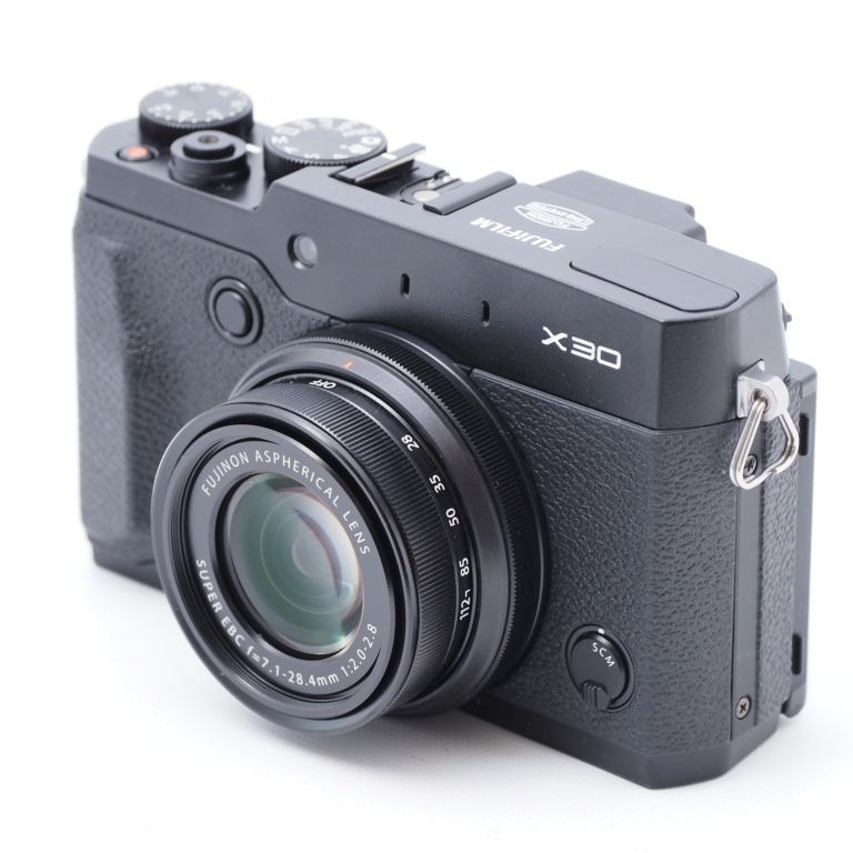 FUJIFILM プレミアムコンパクトデジタルカメラ X30 ブラック