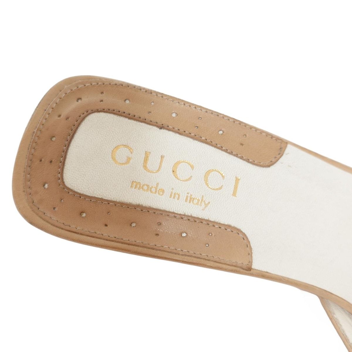 グッチ　ミュール　36c GUCCI - グッチ ミュール 36cの通販 by ハイビスカス's shop