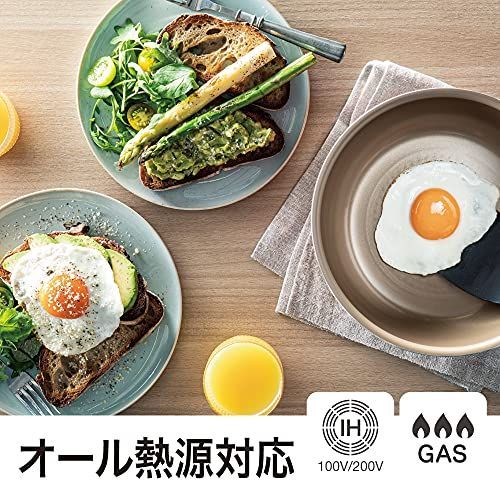 エバークック フライパン 26* オール熱源対応(IH対応) レッド 選べるシリ