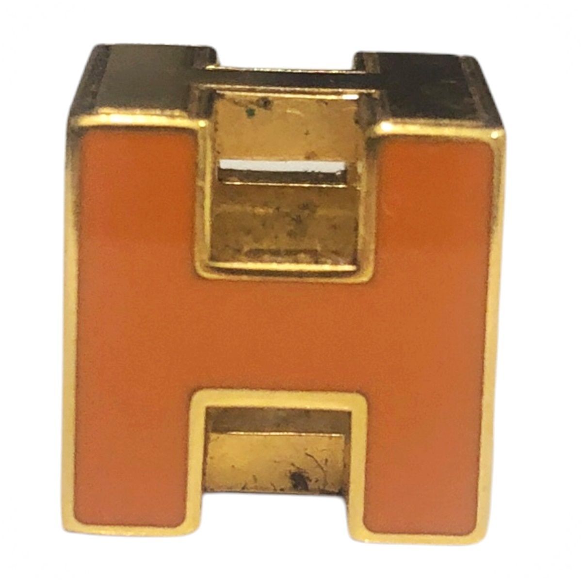 HERMES エルメス カージュドアッシュ Hキューブ ネックレス
