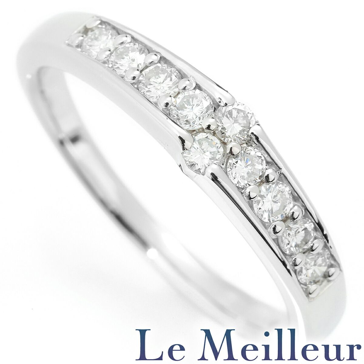 リング 指輪 ダイヤモンド 0.3ct Pt900 12号 中古 プレラブド 返品OK  