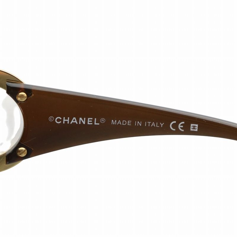 シャネル CHANEL 眼鏡 サングラス セルフレーム カラーレンズ