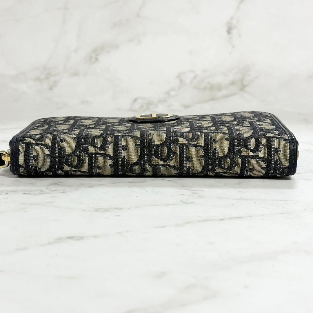 美品✨DIOR ラウンドジップ 長財布 30モンテーニュ CD レザー 