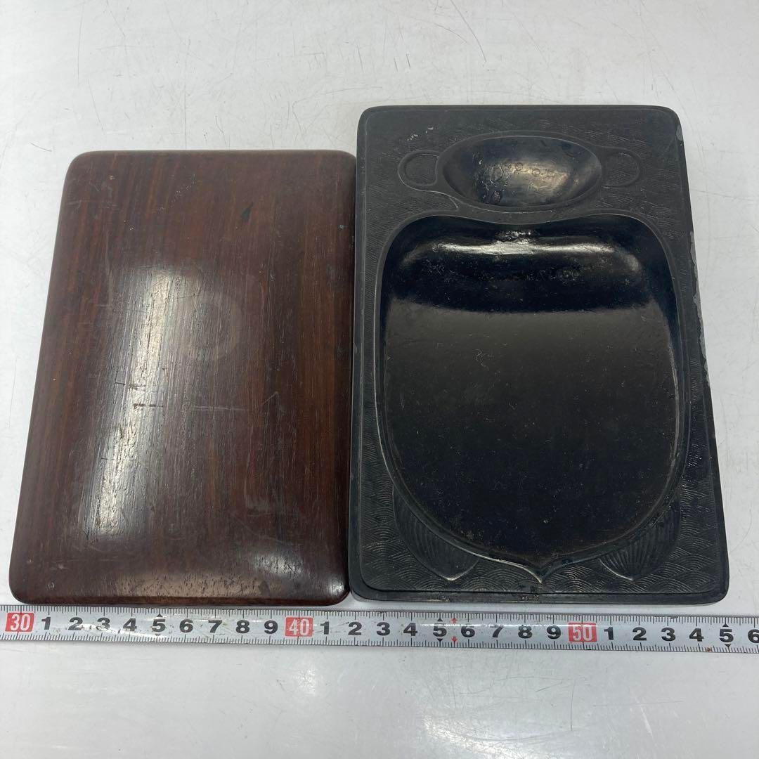 上彫 雨畑 硯石 タエチ 東さ5-1016