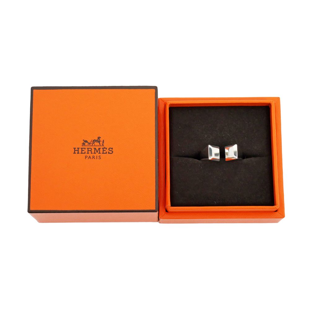 エルメス クルドゥアッシュ リング（スモールサイズ） 希少☆】HERMES エルメス クル ドゥ H リング スモール モデル