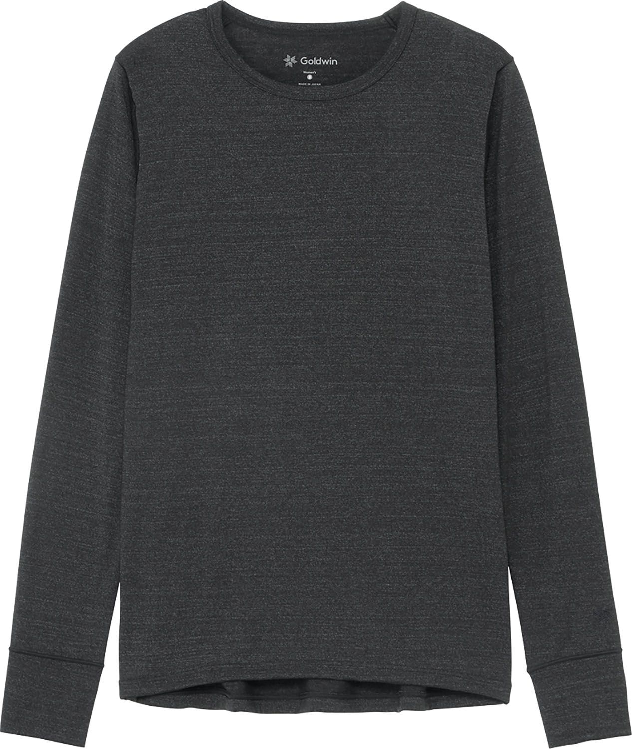 シースリーフィット C3fit ウールクルーロングスリーブ GCW84435 BK ブラック