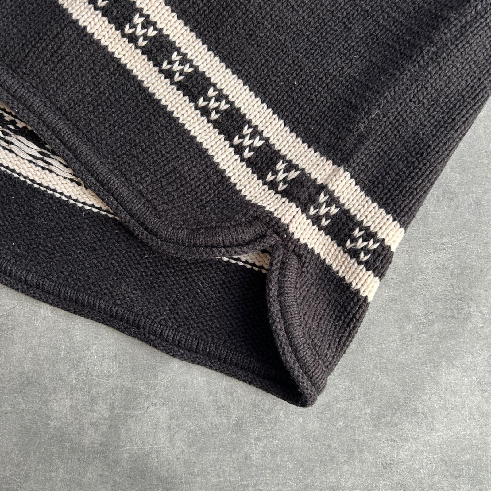 90s~00s 香港製 Eddie Bauer ノルディック カーディガン 古着 90s&frasl;Eddie Bauer&frasl;エディーバウアー&frasl;コットンニット&frasl;プルオーバー