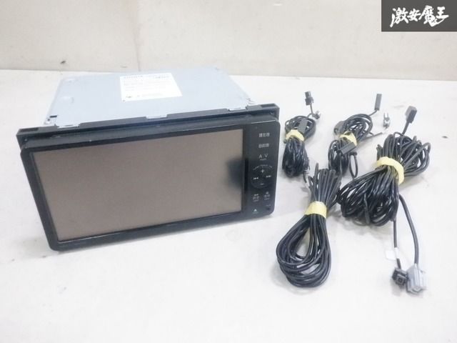 トヨタ純正 SDナビ NSZT-W61G 動作品 CD/DVD/Bluetooth/フルセグ搭載