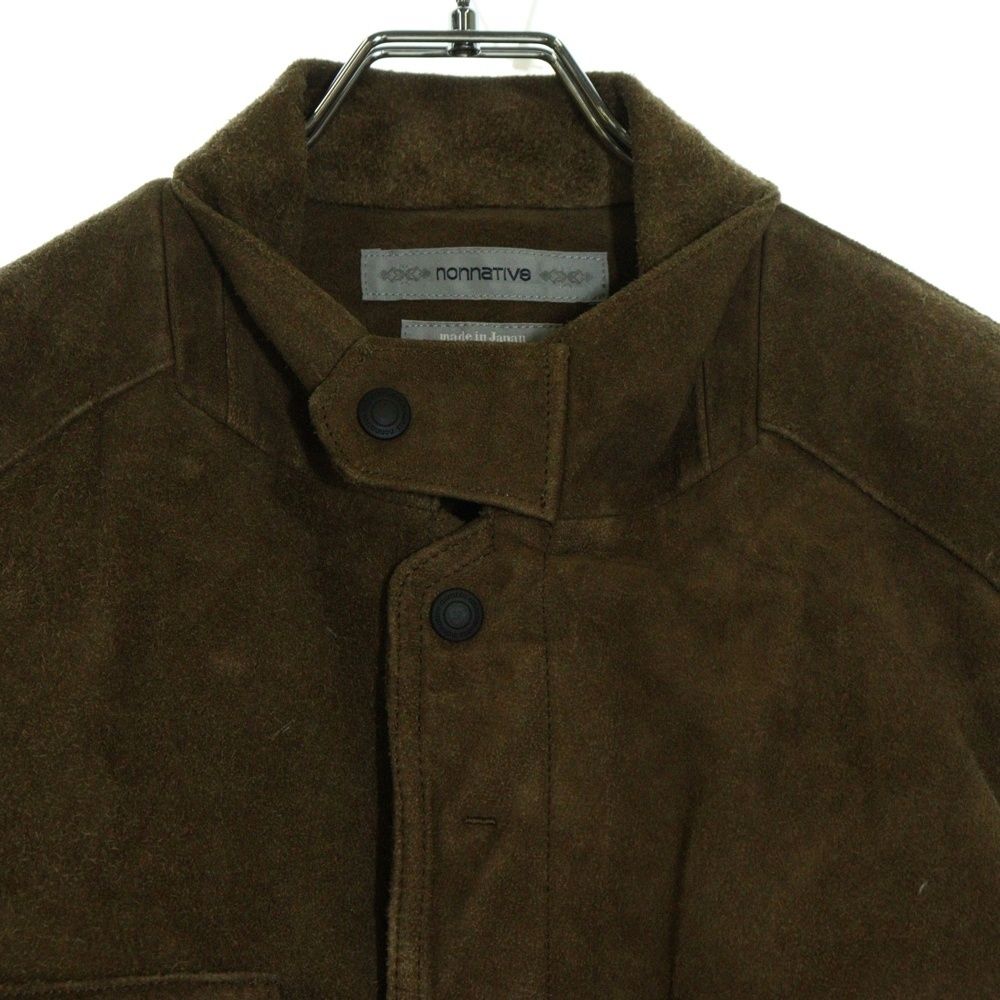 nonnative (ノンネイティブ) ポニースキン スエード 比翼 nonnative (ノンネイティブ) ポニースキン スエード 比翼