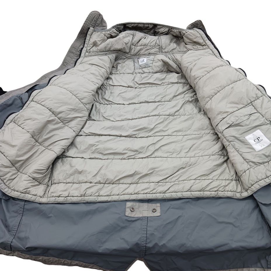 C.P. Company 50 Thread Plated Parka 11CMOW209A GREY シーピー