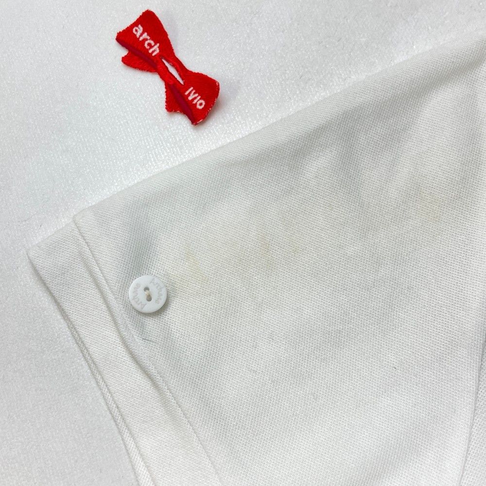 サイズ：38 ARCHIVIO アルチビオ 半袖ポロシャツ ホワイト系