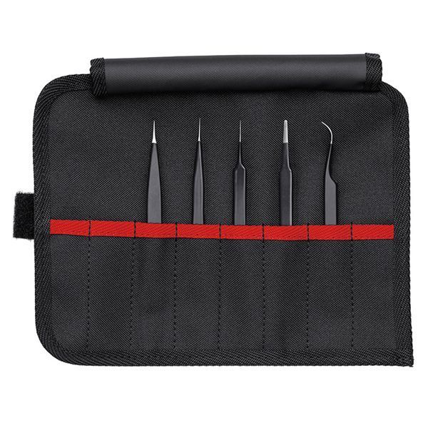 KNIPEX クニペックス 汎用ピンセット5本組セット 9200-01ESD