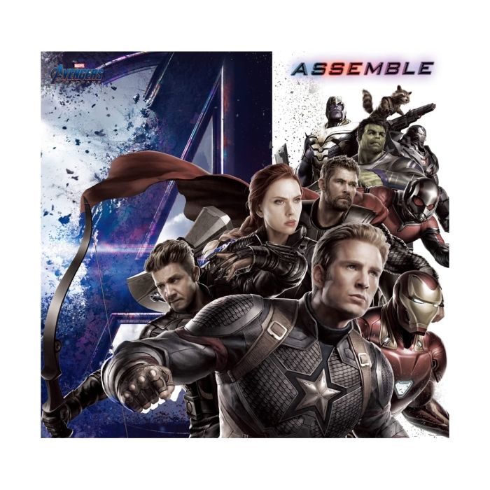 3営業日で発送 プリ テック PRITECH MARVEL AVENGERS マーベル アベンジャーズ ウォールペーパー 6シートタイプ WP_M029-6