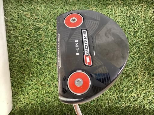 オデッセイ O WORKS R-LINE 34インチ レフティ パター PT スチール フレックスその他 メンズ 男性用 左利き レフティ 左用 Cランク ゴルフクラブ