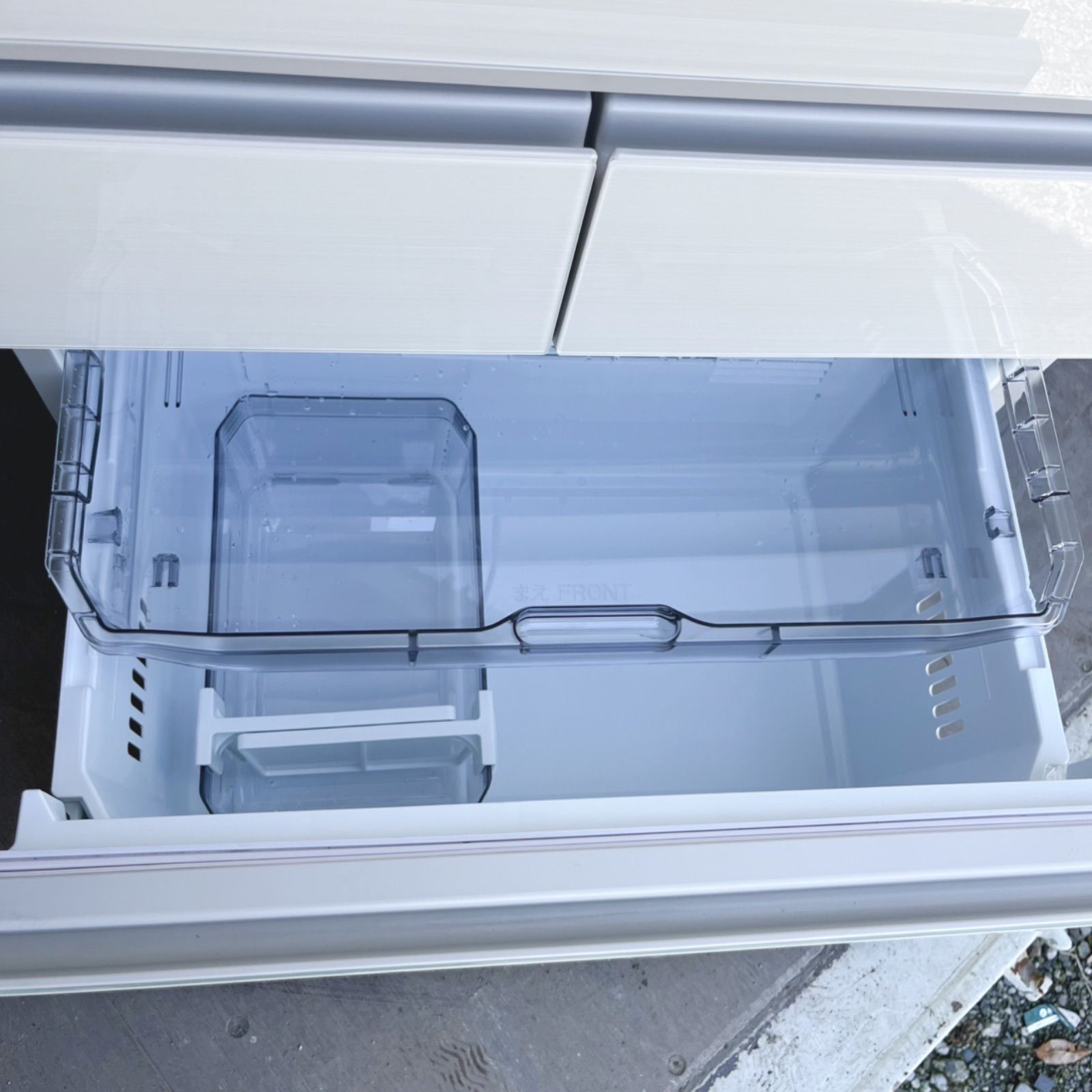 取付無料！東芝ベジータ チルドルーム搭載ホワイトインテリア6ドア冷蔵庫！洗濯機 取付無料！東芝ベジータ チルドルーム搭載ホワイトインテリア6