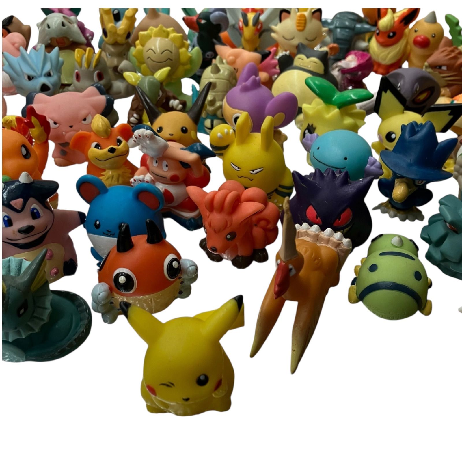186001 大量 レトロ ポケモン ソフビ人形 90点まとめ売り - メルカリ