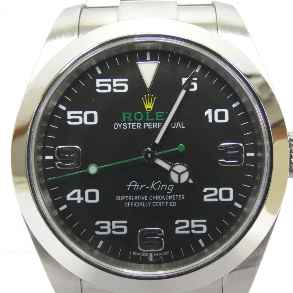 ロレックス 腕時計 エアキング 116900 黒 Dz780571
