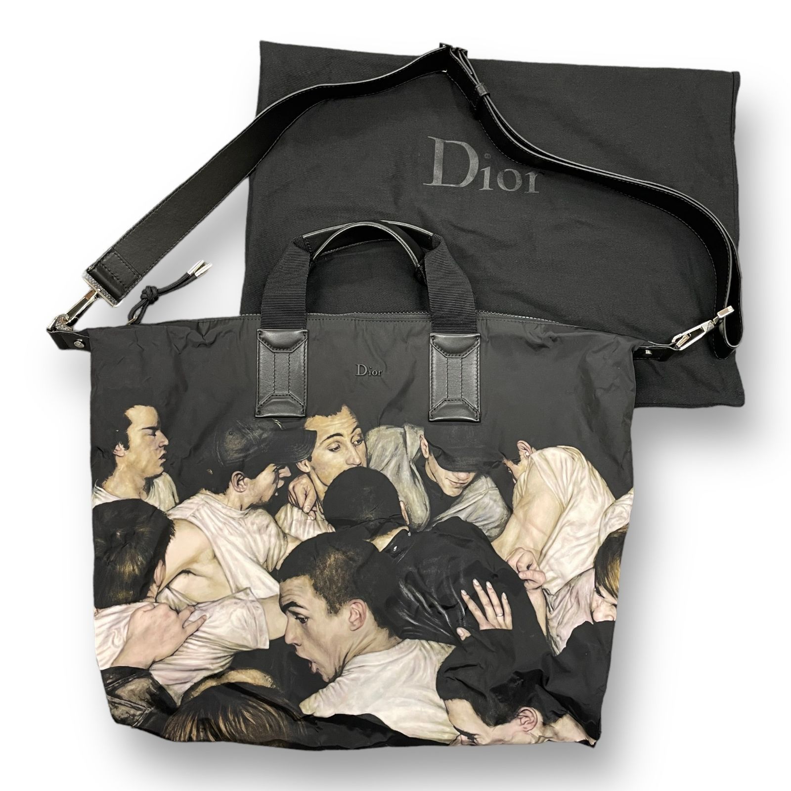 DIOR HOMME × Dan Witz モッシュピット柄 ディオール オム-