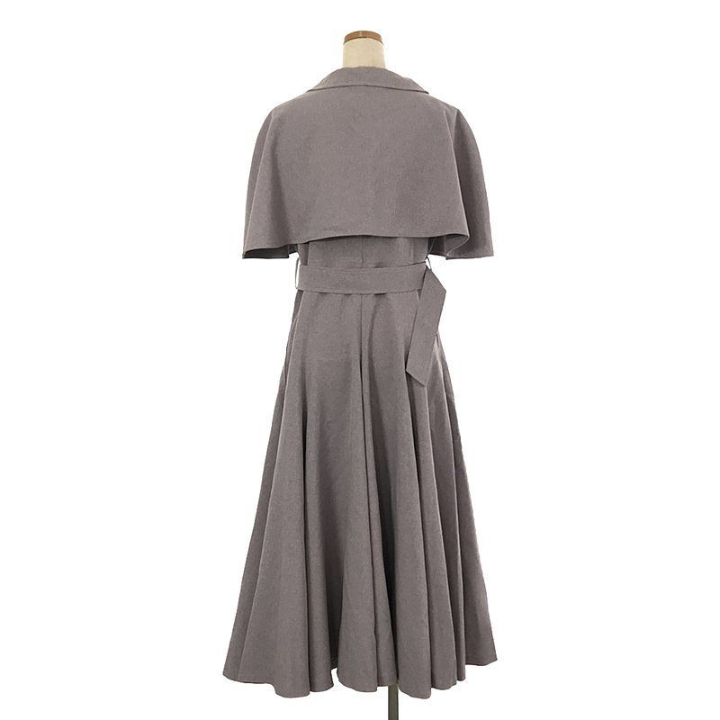 Re:poris / レポリス | 午前4時のシンデレラ ケープ付き ワンピース