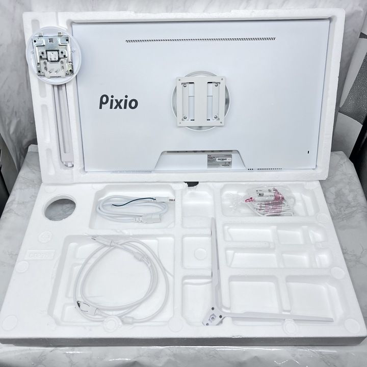 【ジャンク品】Pixio PX278Wave 白 PX278WAVEW / ホワイト | 27インチ 180Hz WQHD Fast IPS