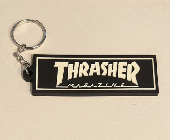 THRASHER スラッシャー ストラップ キーホルダー 高級素材使用ブランド