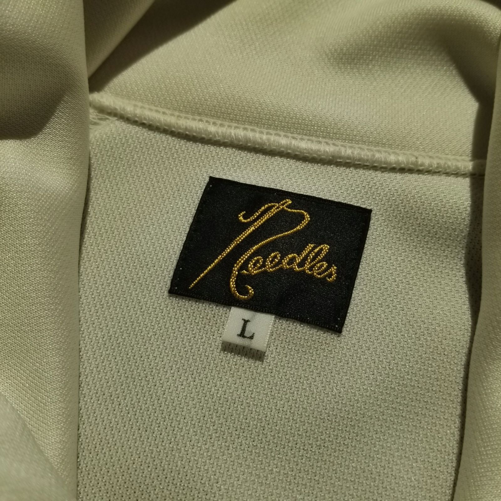 Needles 23ss Track Jacket L ニードルズ トラックジャケット ホワイト 