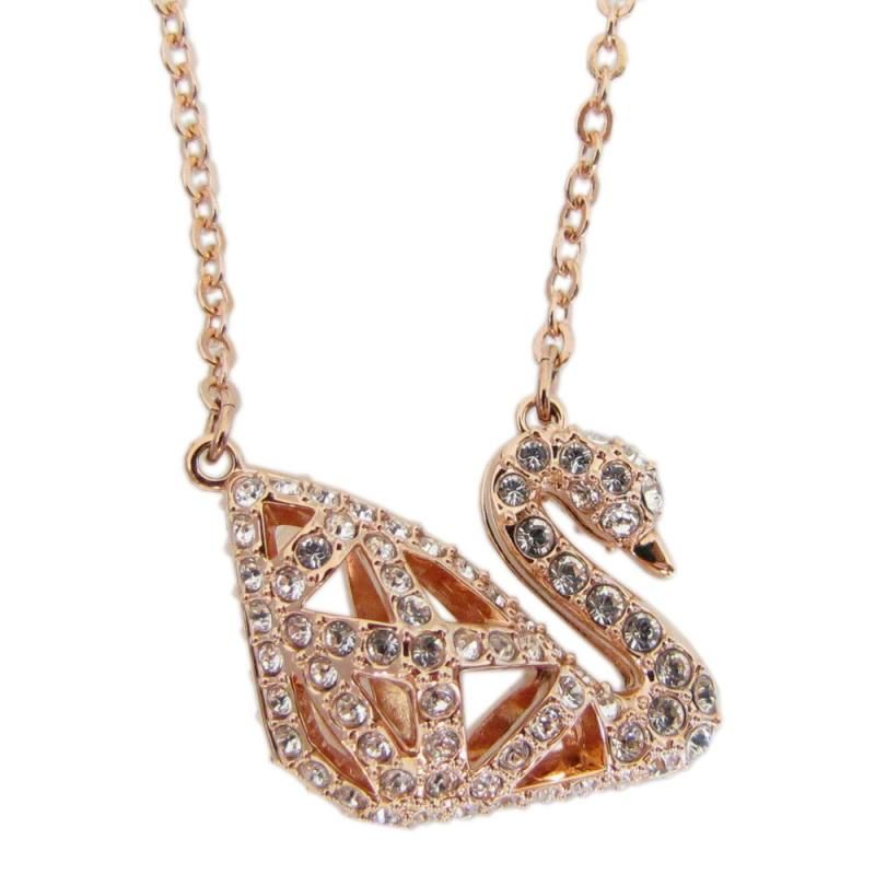 スワロフスキー SWAROVSKI ネックレス Facet Swan スワン