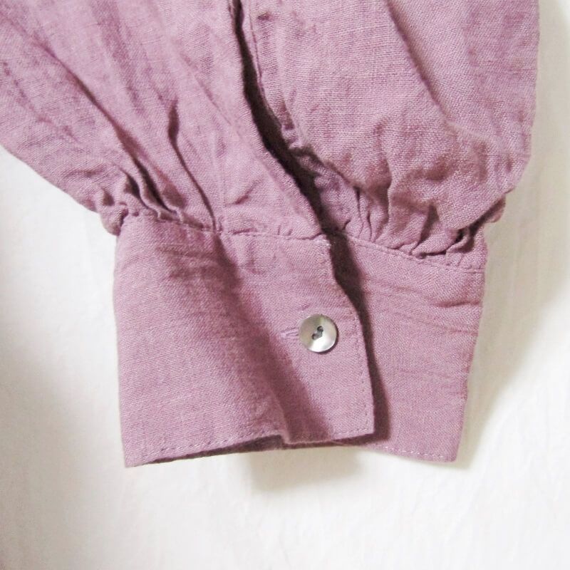 未使用 QUWAGI クワギ 20SS リネンワークシャツ QWG20SS008A LINEN 