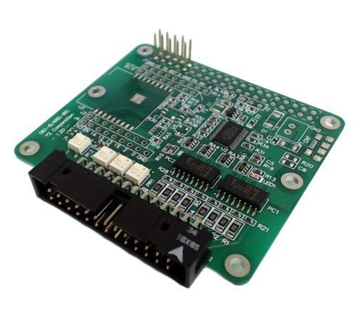 ワイツー I2C 絶縁デジタル入出力ボード ラズベリーパイ拡張ボード DIO-8|4RD-IRC