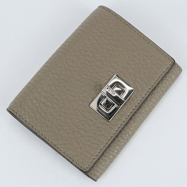 フェンディ FENDI 名刺入れ レディース 8M0425 ピーカブー ビジネス ...