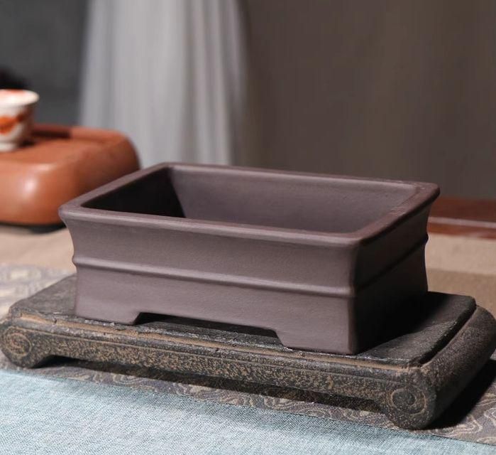 長方鉢 紫砂の鉢盆栽鉢 植木鉢 小品盆栽鉢 大品盆栽鉢