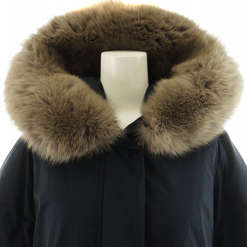 ウールリッチ WOOLRICH IENA別注 ダウンコート ロング丈 フード ファー 